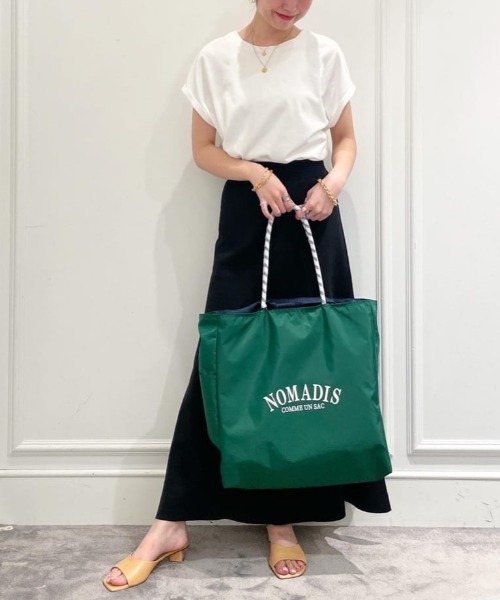 ノマディス NOMADIS SAC トートバッグ グリーン　L ノマディス NOMADIS SAC トートバッグ グリーン L - メルカリ
