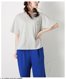 サンリオ左胸ワンポイント刺繍Tシャツ