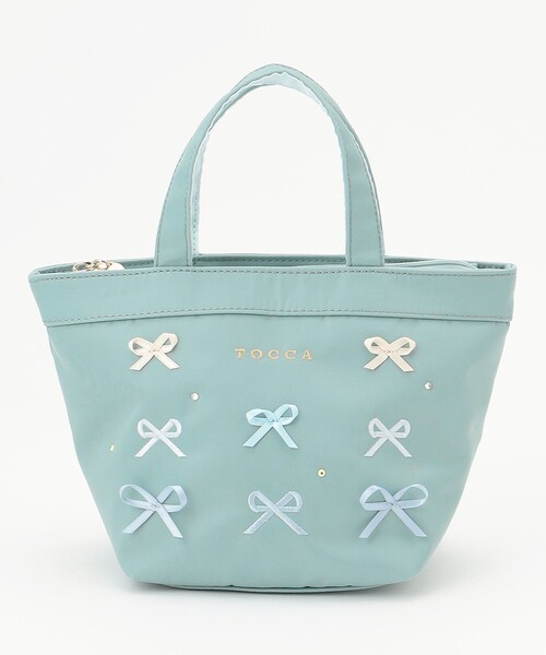 トッカ 新品ネイビー RIBBON TOTE S トートバッグ S 大人百花掲載】RIBBON BRICK TOTE M – TOCCA OFFICIAL SITE