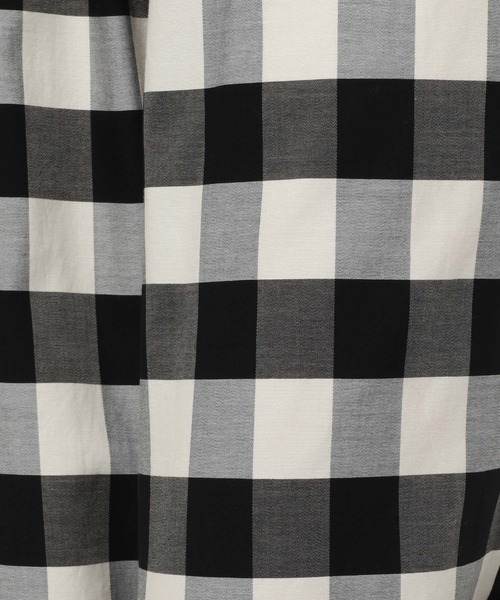 GLOBAL WORK（グローバルワーク）の「ブロックチェックイージーパンツ/274380（その他パンツ・レディース・ブラック/カーキ・MEDIUM/LARGE）」の9枚目の写真