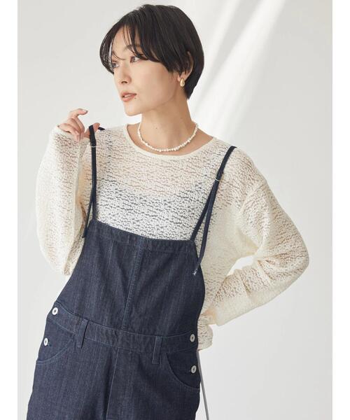 AMERICAN HOLIC(アメリカンホリック)の「レースカットプルオーバー(Tシャツ/カットソー・レディース・アイボリー・M/L)」の14枚目の写真