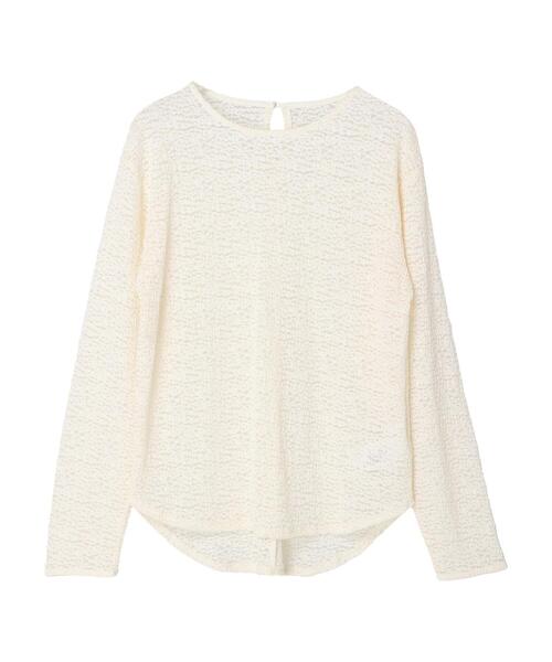 AMERICAN HOLIC(アメリカンホリック)の「レースカットプルオーバー(Tシャツ/カットソー・レディース・アイボリー・M/L)」の5枚目の写真