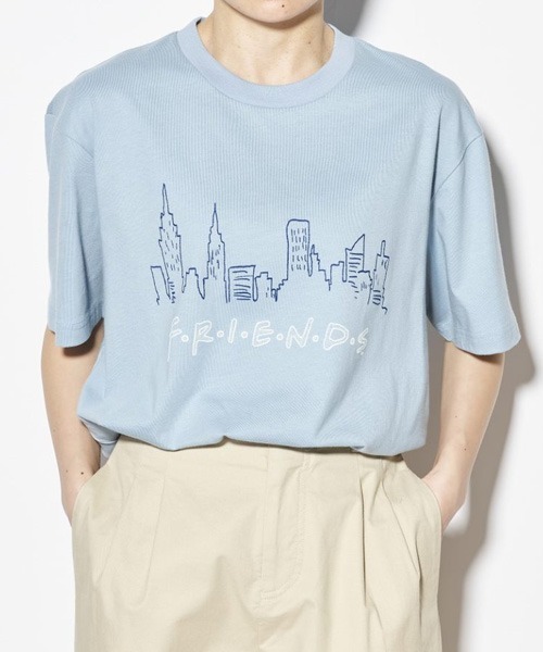 GAP（ギャップ）の「WB(TM) フレンズ × GAPロゴ グラフィックTシャツ（Tシャツ/カットソー・メンズ・グレー系その他/ホワイト系その他/ホワイト/オレンジ系その他/ブルー/ネイビー・M/XL/S/L/XS）」の5枚目の写真