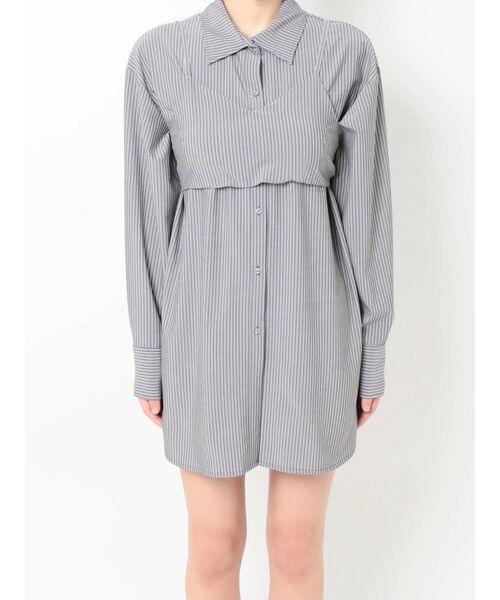 EVRIS（エヴリス）の「ビスチェセットワンピース（ワンピース・レディース・ブラック/パープル・FREE）」の16枚目の写真