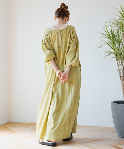 スモックレースワンピース ワンピース Crisp クリスプ のファッション通販 Zozotown