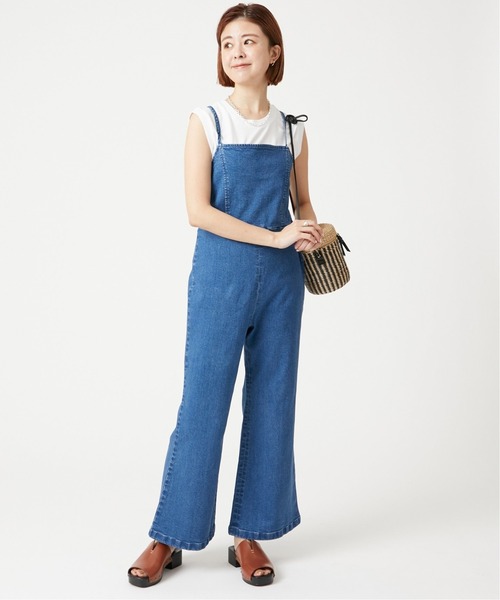 U by SPICK&SPAN(ユーバイスピックアンドスパン)の「【ENESS/エネス】 フロントカッティングレザーサボサンダル(サンダル・レディース・ブラウン・37/38/36)」の2枚目の写真
