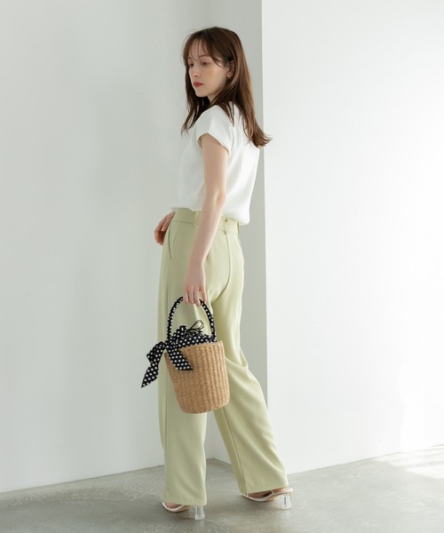 fifth（フィフス）の「ドットカゴバッグ（かごバッグ・レディース・ホワイト/ブラック・FREE）」の11枚目の写真