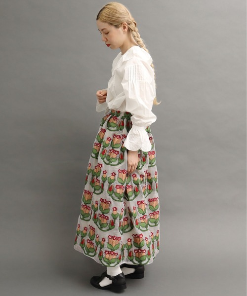 peu pres(プープレ)の「リンドウJQ SK(スカート・レディース・レッド/ブルー・FREE)」の22枚目の写真