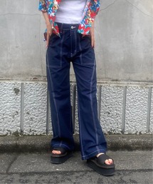 ステッチカーゴパンツ
