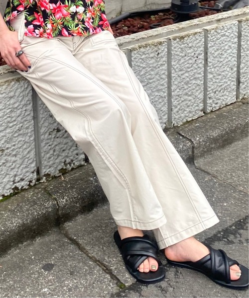 High Rise Wide Slacks / ハイライズワイドスラックス