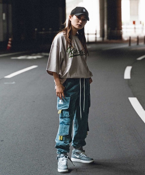 STARTER(スターター)の「RIO.REVIB×STARTER BLACKLABEL ベースボールロゴ半袖Tシャツ(Tシャツ/カットソー・メンズ・ブラック/グリーン/グレイッシュベージュ・M/L/XL)」の7枚目の写真