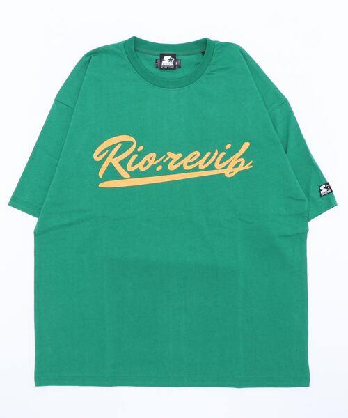 STARTER(スターター)の「RIO.REVIB×STARTER BLACKLABEL ベースボールロゴ半袖Tシャツ(Tシャツ/カットソー・メンズ・ブラック/グリーン/グレイッシュベージュ・M/L/XL)」の18枚目の写真