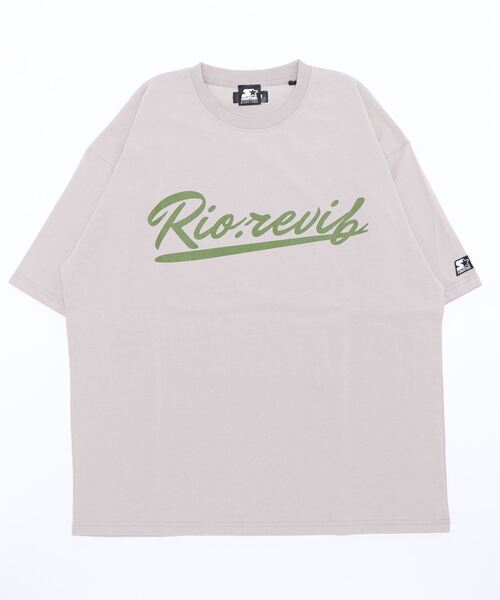 STARTER(スターター)の「RIO.REVIB×STARTER BLACKLABEL ベースボールロゴ半袖Tシャツ(Tシャツ/カットソー・メンズ・ブラック/グリーン/グレイッシュベージュ・M/L/XL)」の19枚目の写真