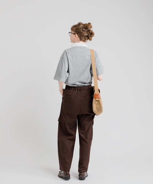 MUHET（ミュエータ）の「アソートラガーTシャツ（シャツ/ブラウス・レディース・チャコールグレー/ネイビー/杢グレー・MEDIUM/X-LARGE）」の9枚目の写真