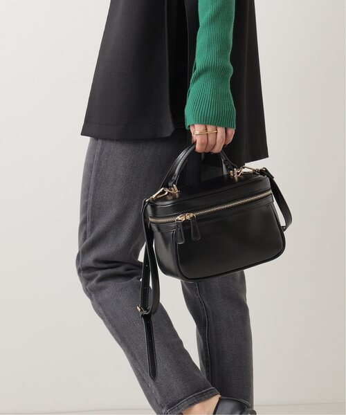 frames RAY CASSIN（フレームスレイカズン）の「バニティバッグ（ハンドバッグ・レディース・ブラック/ベージュ・FREE）」の4枚目の写真