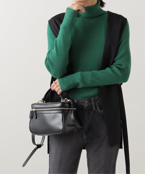 frames RAY CASSIN（フレームスレイカズン）の「バニティバッグ（ハンドバッグ・レディース・ブラック/ベージュ・FREE）」の5枚目の写真