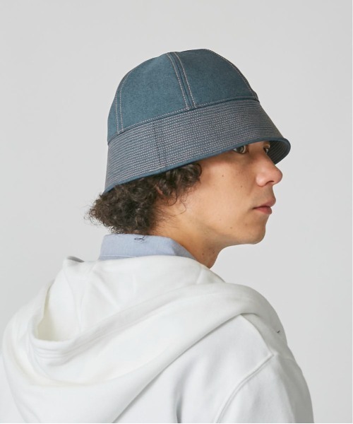 OVERRIDE（オーバーライド）の「OVERRIDE  POLY TWILL GOB HAT（ハット・メンズ・ネイビー/ブラック/ブラウン・58cm）」の17枚目の写真
