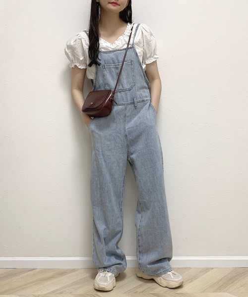 Cham.（チャム）の「フリルギャザーブラウス（シャツ/ブラウス・レディース・ブラック/オフホワイト・F）」の21枚目の写真