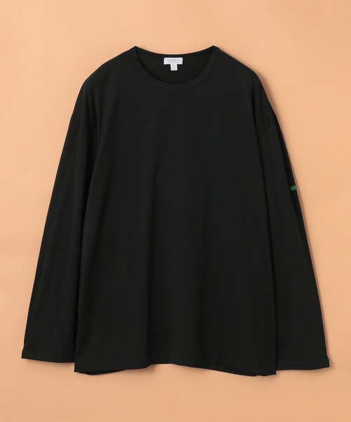 SUNSPEL（サンスペル）の「SUNSPEL × ハラダマニア / 別注 ロングスリーブ Tシャツ（Tシャツ/カットソー・メンズ・ホワイト/ブラック/ワイン・M/L/XL）」の2枚目の写真