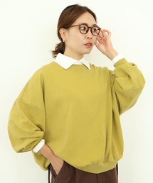 CRAFT STANDARD BOUTIQUE | ピグメントダイボリュームスリーブスウェット　＊◆(スウェット)