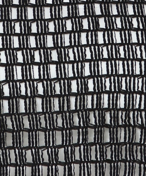 ALAND(エーランド)の「3.3 Field Trip/MESH CROP TOP 2353159(Tシャツ/カットソー・レディース・クリーム/ブラック・FREE)」の21枚目の写真