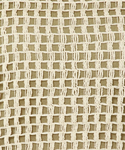 ALAND(エーランド)の「3.3 Field Trip/MESH CROP TOP 2353159(Tシャツ/カットソー・レディース・クリーム/ブラック・FREE)」の22枚目の写真