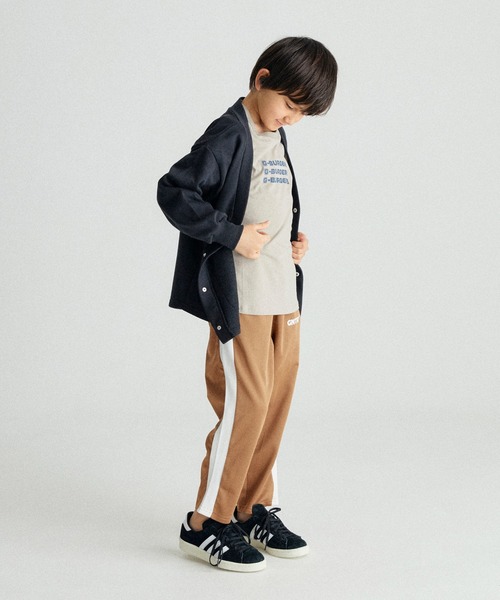 GENERATOR（ジェネレーター）の「ジェネレーター ノーカラージャケット（ノーカラージャケット・キッズ・カーキ/ブラック/アッシュグレー・M/XL/L）」の6枚目の写真