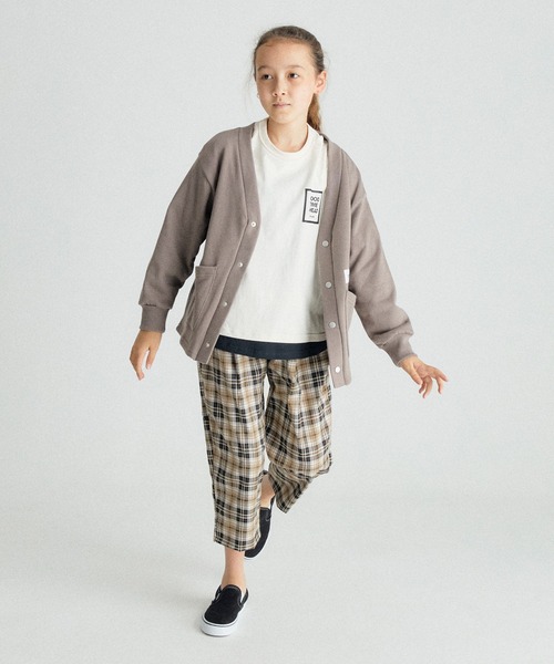 GENERATOR（ジェネレーター）の「ジェネレーター ノーカラージャケット（ノーカラージャケット・キッズ・カーキ/ブラック/アッシュグレー・M/XL/L）」の7枚目の写真