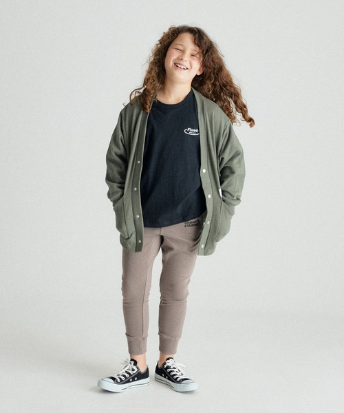 GENERATOR（ジェネレーター）の「ジェネレーター ノーカラージャケット（ノーカラージャケット・キッズ・カーキ/ブラック/アッシュグレー・M/XL/L）」の8枚目の写真