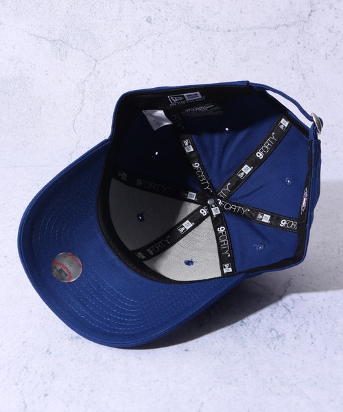 NEW ERA（ニューエラ）の「【NEW ERA/ニューエラ】9FORTY(940)LEAGUE BASIC CAP/ベースボール ロゴ ローキャップ（キャップ・メンズ・ブルー/ブルー系その他・FREE）」の5枚目の写真