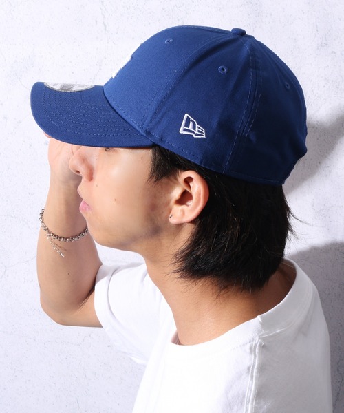 NEW ERA（ニューエラ）の「【NEW ERA/ニューエラ】9FORTY(940)LEAGUE BASIC CAP/ベースボール ロゴ ローキャップ（キャップ・メンズ・ブルー/ブルー系その他・FREE）」の3枚目の写真
