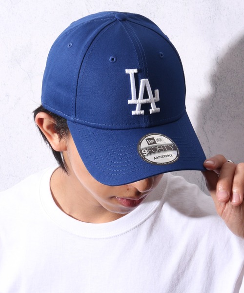 NEW ERA（ニューエラ）の「【NEW ERA/ニューエラ】9FORTY(940)LEAGUE BASIC CAP/ベースボール ロゴ ローキャップ（キャップ・メンズ・ブルー/ブルー系その他・FREE）」の11枚目の写真