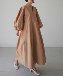 SETUP7（セットアップセブン）の「【SETUP7】Vネックパフスリーブワンピース SCCH181（ワンピース）」