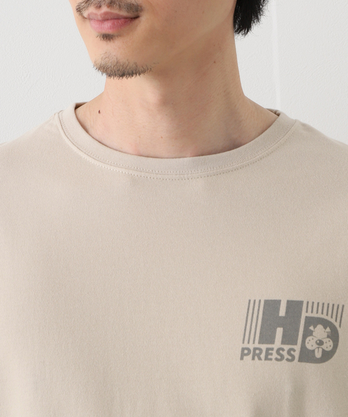 417 EDIFICE(フォーワンセブンエディフィス)の「【Hot-Dog PRESS / ホットドッグプレス】別注 プリントTシャツ MORE FUN IN CITY(Tシャツ/カットソー・メンズ・ホワイト/ベージュ・MEDIUM/LARGE/X-LARGE)」の7枚目の写真