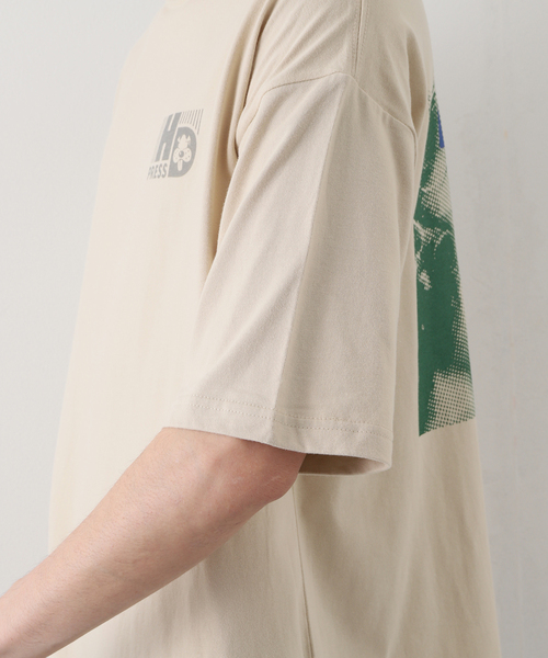 417 EDIFICE(フォーワンセブンエディフィス)の「【Hot-Dog PRESS / ホットドッグプレス】別注 プリントTシャツ MORE FUN IN CITY(Tシャツ/カットソー・メンズ・ホワイト/ベージュ・MEDIUM/LARGE/X-LARGE)」の10枚目の写真
