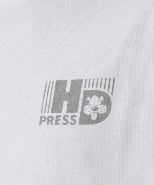 417 EDIFICE(フォーワンセブンエディフィス)の「【Hot-Dog PRESS / ホットドッグプレス】別注 プリントTシャツ MORE FUN IN CITY(Tシャツ/カットソー・メンズ・ホワイト/ベージュ・MEDIUM/LARGE/X-LARGE)」の12枚目の写真