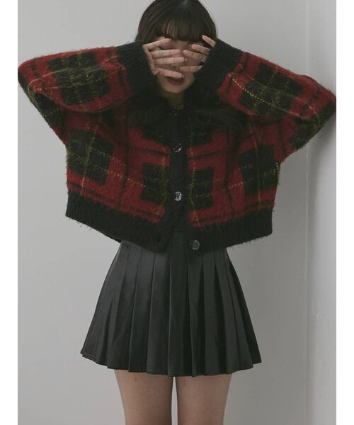 jouetie(ジュエティ)の「プリーツミニスカート(スカート・レディース・ピンク/ブラック/ブラウン・MEDIUM)」の13枚目の写真