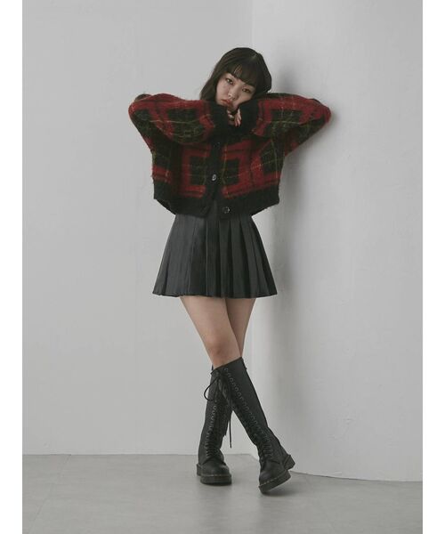 jouetie(ジュエティ)の「プリーツミニスカート(スカート・レディース・ピンク/ブラック/ブラウン・MEDIUM)」の16枚目の写真