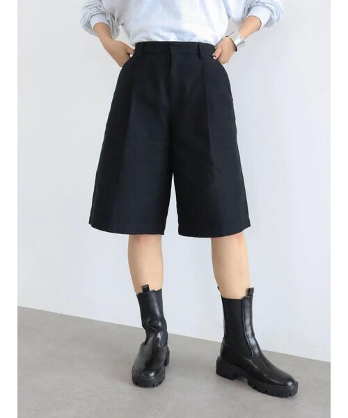 Green　Parks（グリーンパークス）の「ヘビーツイルハーフパンツ（その他パンツ・レディース・ベージュ/ブラウン/ブラック・FREE）」の20枚目の写真