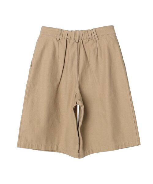 Green　Parks（グリーンパークス）の「ヘビーツイルハーフパンツ（その他パンツ・レディース・ベージュ/ブラウン/ブラック・FREE）」の22枚目の写真