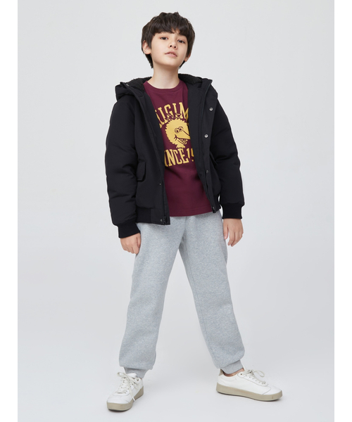 GAP（ギャップ）の「ショート ダウンパーカー (キッズ)（ダウンジャケット/コート・キッズ・グレー/ブルー/ブラック/ピンク・5/6/10/8/14/2/3/12/4）」の7枚目の写真