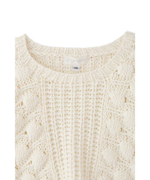 JILL STUART(ジルスチュアート)の「セレナニット(ニット/セーター・レディース・ホワイト/ベージュ・FREE)」の17枚目の写真