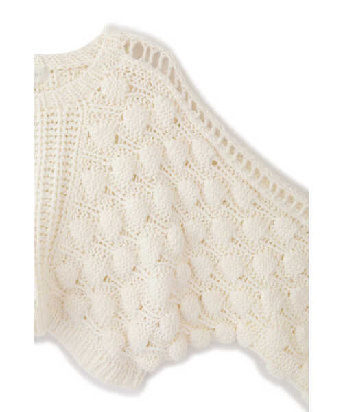 JILL STUART(ジルスチュアート)の「セレナニット(ニット/セーター・レディース・ホワイト/ベージュ・FREE)」の4枚目の写真