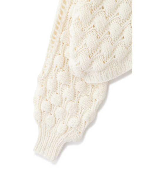 JILL STUART(ジルスチュアート)の「セレナニット(ニット/セーター・レディース・ホワイト/ベージュ・FREE)」の14枚目の写真