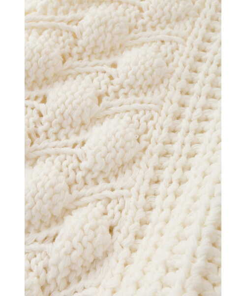 JILL STUART(ジルスチュアート)の「セレナニット(ニット/セーター・レディース・ホワイト/ベージュ・FREE)」の6枚目の写真
