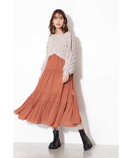 JILL STUART(ジルスチュアート)の「セレナニット(ニット/セーター・レディース・ホワイト/ベージュ・FREE)」の5枚目の写真