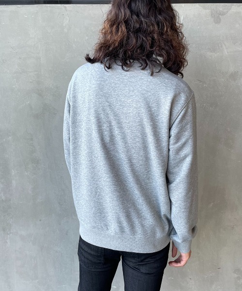 LACOSTE（ラコステ）の「[LACOSTE/ラコステ] リブライン ワンポイントロゴクルーネックスウェット（スウェット・レディース・ネイビー/グレー・4/3/5）」の16枚目の写真