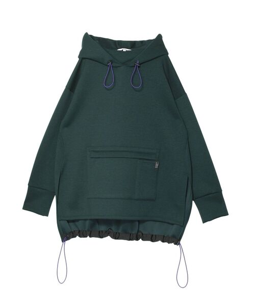 UN3D.（アンスリード）の「ヘムギャザーフーディ（パーカー）」 - WEAR