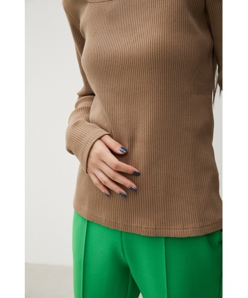AZUL by moussy（アズールバイマウジー）の「2WAY RIB LONG