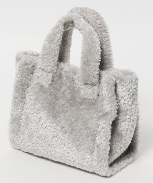 LAKOLE（ラコレ）の「フェイクファーミニトートバッグ / 162549